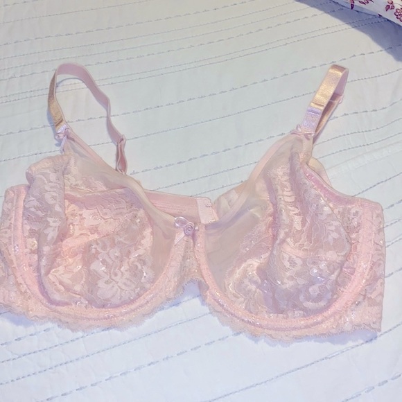 Deesse Lingerie Other - Deesse blush pink bra no padding with underwire